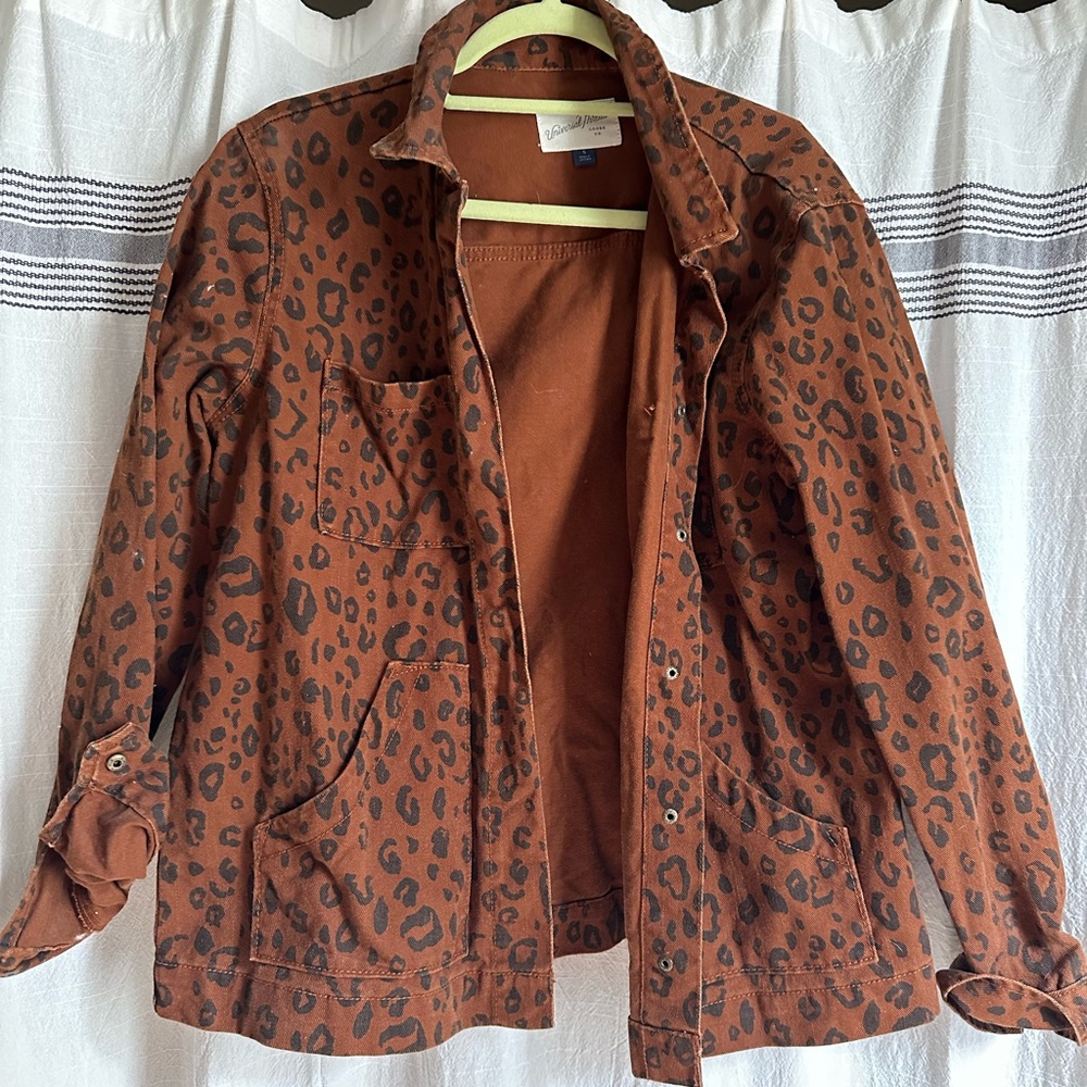 Leopard Print Jacket
